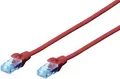 Produktbild: Digitus DK-1512-020/R RJ45 Netzwerkkabel, Patchkabel CAT 5e U/UTP 2.00 m Rot verdrillte Paare 1 St.