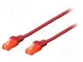 Produktbild: 2 Stück DIGITUS DK-1512-020/R Patch cord