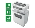 Produktbild: LEITZ Aktenvernichter Home Office P4, Partikelschnitt 4x28 mm, bis 10 Blatt, 23 Liter