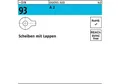 Produktbild: Reyher Unterlegscheibe DIN 93 m.Lappen 4,3 A 2