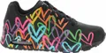 Produktbild: Skechers JGoldcrown: Uno - Highlight Love schwarz - multi 37