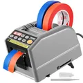 Produktbild: VEVOR Automatischer Klebebandspender, elektrischer Klebebandschneider, Verpackungsmaschine, Bandschneidemaschine, 6-60 mm Bandbreite