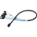 Produktbild: Silverstone SST-CPS05 Mini-SAS zu SATA 7-Pin Kabel (SST-CPS05)