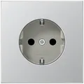 Produktbild: Jung AL1520 Schuko-Steckdose, LS 990, LS design & LS plus, aluminium