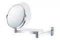 Produktbild: ZACK Edelstahl Wandspiegel LINEA Badspiegel Kosmetikspiegel Spiegel 18 cm 40109