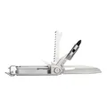 Produktbild: Gerber Taschenmesser mit 8 Funktionen, Multitool mit glatter Klinge, Schraubendreher mit Wechselbit, ArmBar Trade, Silber, Edelstahl/Aluminium, 1064416
