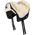 Produktbild: Werner Christ Horse Sattelbezug Iberica Plus, baumlos mit echtem Lammfell beige|grün 55 cm