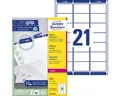 Produktbild: Avery Zweckform Etiketten Adress-Etiketten ultragrip 63,5x38,1 mm VE=5.250 Etiketten / 250 Bogen