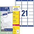Produktbild: AVERY Zweckform QuickPEEL Adress-Etiketten 63,5 x 38,1 mm 5.250 Etiketten