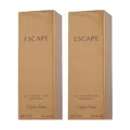 Produktbild: Calvin Klein Escape Women - EDP Eau de Parfum 100ml - 2x