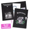 Produktbild: ZWEN Mutterpasshülle Koala aus Filz, Mutterpass Organizer, Mutterpass Hülle