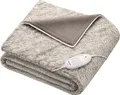Produktbild: BEURER Heizdecke HD 75 nordic taupe, elektrische Wärmedecke zum Einkuscheln, 6 Temperaturstufen, kuscheliges Material, maschinenwaschbar