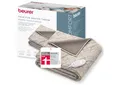 Produktbild: Beurer HD 75 Nordic Heizdecke kuschelige Wärmedecke beige / braun, 180 x 130 cm