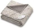 Produktbild: Beurer-Elektrodecke aus Fleece, braun, 100 W, mit Temperaturregelung| B-WARE