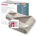 Produktbild: Beurer HD 75 Nordic Heizdecke 180x130 cm, 6 Temperaturstufen, beige/braun