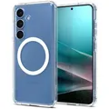 Produktbild: Samsung Galaxy S25 Hülle MagSafe - Kunststoff - Spigen Hard Case/Backcover - Handyhülle Transparent - Shockproof/Stoßfest
