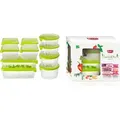 Produktbild: Branq Lebensmittelbehälter Set Ruccola- 10 Stück - Grün