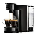 Produktbild: Senseo Switch HD6592/64 Kaffepadmaschine 1 L Metall, Kunststoff Schwarz