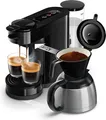 Produktbild: PHILIPS SENSEO® HD6592/64 Switch 2in1 Pad- und Filterkaffeemaschine, Klavierlack