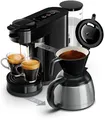 Produktbild: Senseo HD6592/64, Kombi-Kaffeemaschine, 1 l, Kaffeepad, Gemahlener Kaffee, 1450