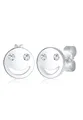 Produktbild: Elli Paar Ohrstecker mit Smiling Face 925 Silber, mit Kristallen von Swarovski®