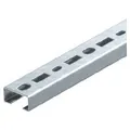 Produktbild: OBO Bettermann Vertr Profilschiene gelocht 35x18 mm CML3518P1000FS Länge 1000mm, Breite 35mm, Höhe 18mm, Schlitzbreite 17mm, Materialstärke 1,25mm, Profilform C-Profil, Ausführung Einfachprofil, Art der Lochung Rücken gelocht, Lochbreite 8,7mm, Werkstoff (1104497)