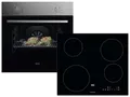 Produktbild: AEG AB04B Set Backofen NBU5A10CM + Induktionskochfeld IBE6420SCB