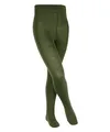 Produktbild: FALKE Unisex Kinder Strumpfhose Comfort Wool K Ti Wolle dick einfarbig 1 Stück, Grün Sern Green 7681, 134-146
