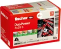 Produktbild: fischer DuoPower 5 x 25 S Universaldübel Sicherheitsschraube 2-Komponenten-Dübel