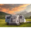 Produktbild: Vorzelt One Beam Air 260x250cm Luftvorzelt Reisevorzelt für Wohnwagen, Wohnmobil