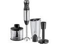 Produktbild: WMF 04.1672.0011 Kult X Stabmixer Cromargan® matt/Schwarz (600 Watt, Praktischer 700ml Mixbecher mit Deckel)