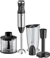 Produktbild: WMF Kult X Stabmixer Set 5-teilig, Pürierstab, Schneebesen, Smoothies & Babybrei