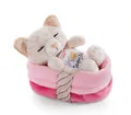 Produktbild: NICI 47892 Plüsch Sleeping Pets Kätzchen mit Leopardenmuster
