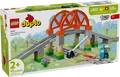Produktbild: LEGO DUPLO 10426 Eisenbahnbrücke und Schienen - Erweiterungsset