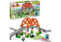 Produktbild: LEGO® Eisenbahnbrücke und Schienen – Erweiterungsset (10426) Konstruktionsspielsteine, (42 St), LEGO DUPLO Town, Made in Europe