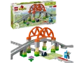 Produktbild: LEGO DUPLO Town 10426 Eisenbahnbrücke und Schienen – Erweiterungsset Bausatz, Mehrfarbig