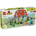 Produktbild: LEGO DUPLO 10426 Eisenbahnbrücke und Schienen Erweiterungsset