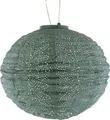 Produktbild: LUMIZ Lampion Solarlampe Round 30 Folia Sage Green salbeigrün Ø 30 cm - Tyvek®