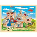Produktbild: Goki Einlegepuzzle Ritterburg 96 Teile (96 Teile) (57335)
