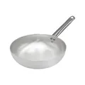 Produktbild: Agnelli Poele haute avec manche en acier inoxydable, Silber / Schwarz, 28 cm
