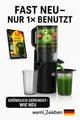 Produktbild: Lebenlang Slow Juicer Vertikal 120mm Öffnung BPA frei mit mit E Book 50 Rezepte