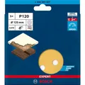 Produktbild: Bosch Expert Schleifpapier C470 125mm mit 8 Löcher K120 5er VE 2608900807