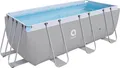 Produktbild: Avenli Frame Rectangular Pool 400 x 200 x 100 cm, Aufstellpool, rechteckig, ohne Pumpe, Ersatzpool, grau