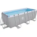 Produktbild: Avenli Frame Rectangular Pool 400 x 200 x 100 cm, Aufstellpool, rechteckig, ohne Pumpe, Ersatzpool, grau - Grau