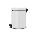 Produktbild: Brabantia Newicon Treteimer Mülleimer Abfalleimer Papierkorb Weiß 5 L 112065