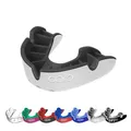 Produktbild: OPRO Mundschutz - Silber-Level Zahnschutz für Boxen, Kampfsport, MMA, Erwachsene & Kinder - Selbstanpassende Schiene für Hockey, Kickboxen, Rugby - Essenzielle Passform - Mit zahnärztlicher Garantie