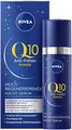 Produktbild: NIVEA Q10 Anti-Falten Power Multi Regenerierendes Nachtserum, Anti-Falten Serum für die Nacht, Gesichtsserum mit Provitamin B5 und Q10, 30 ml