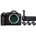 Produktbild: Canon EOS R6 III + BG R20 Akkugriff + 3x LP E6P Akku