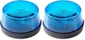 Produktbild: W WIDMANN MILANO Party Fashion – Blinkendes Warnlicht mit Sirene, 7 x 4 cm, Blaulicht, Polizei, Feuerwehr, für Karneval