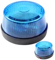 Produktbild: Blaulicht mit Sirene 6x4cm Polizei Warnlicht Blinklicht Alarm inkl. Batterie